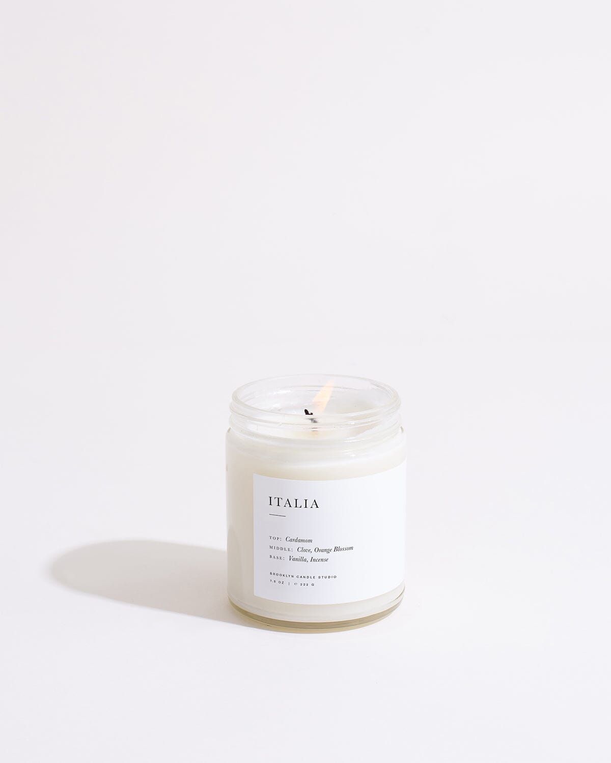 Italia Jar Candle Minimalist Brooklyn Candle Studio 