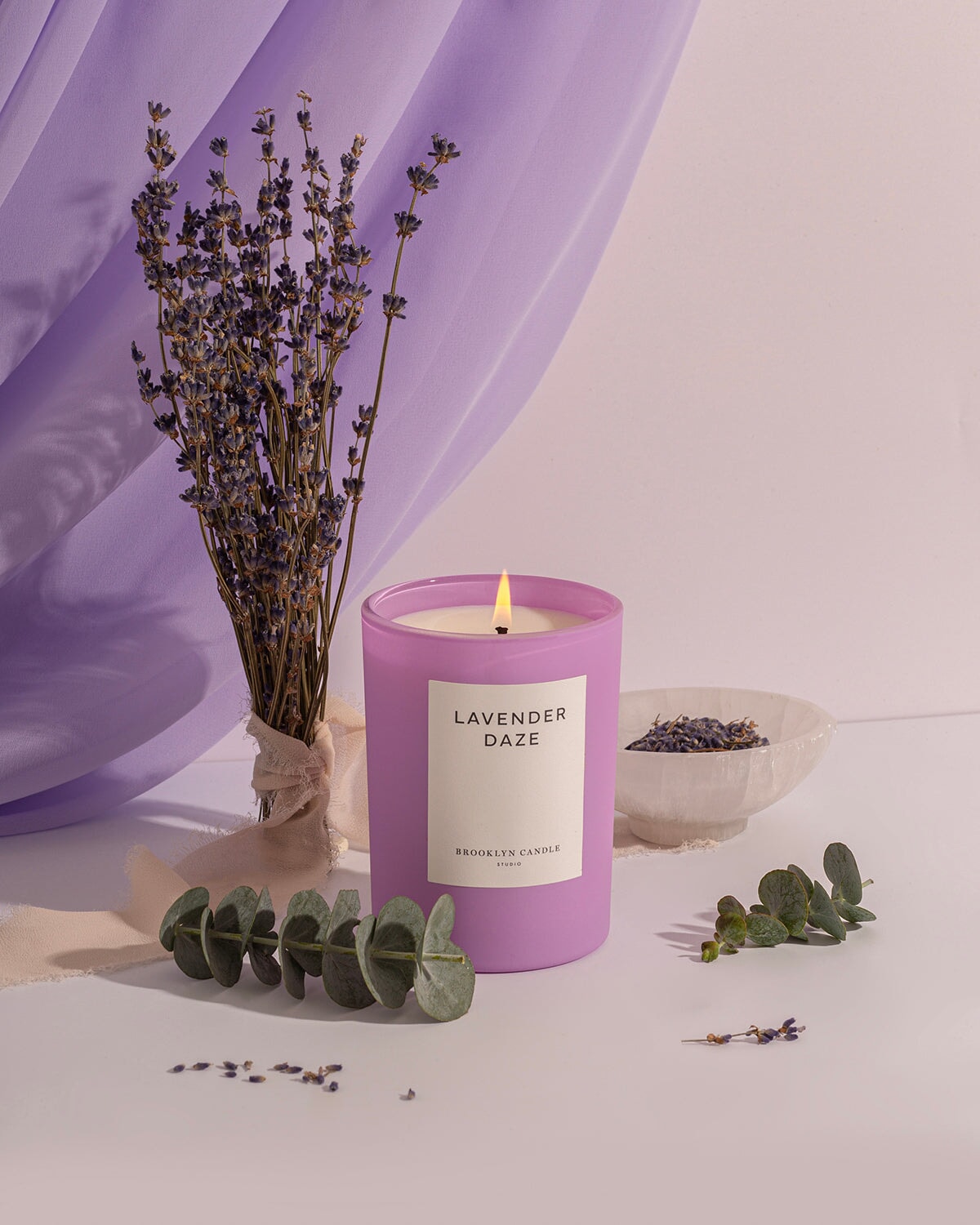 Lavender Daze Limited Edition Candle Lilac Haze Collection Brooklyn Candle Studio 