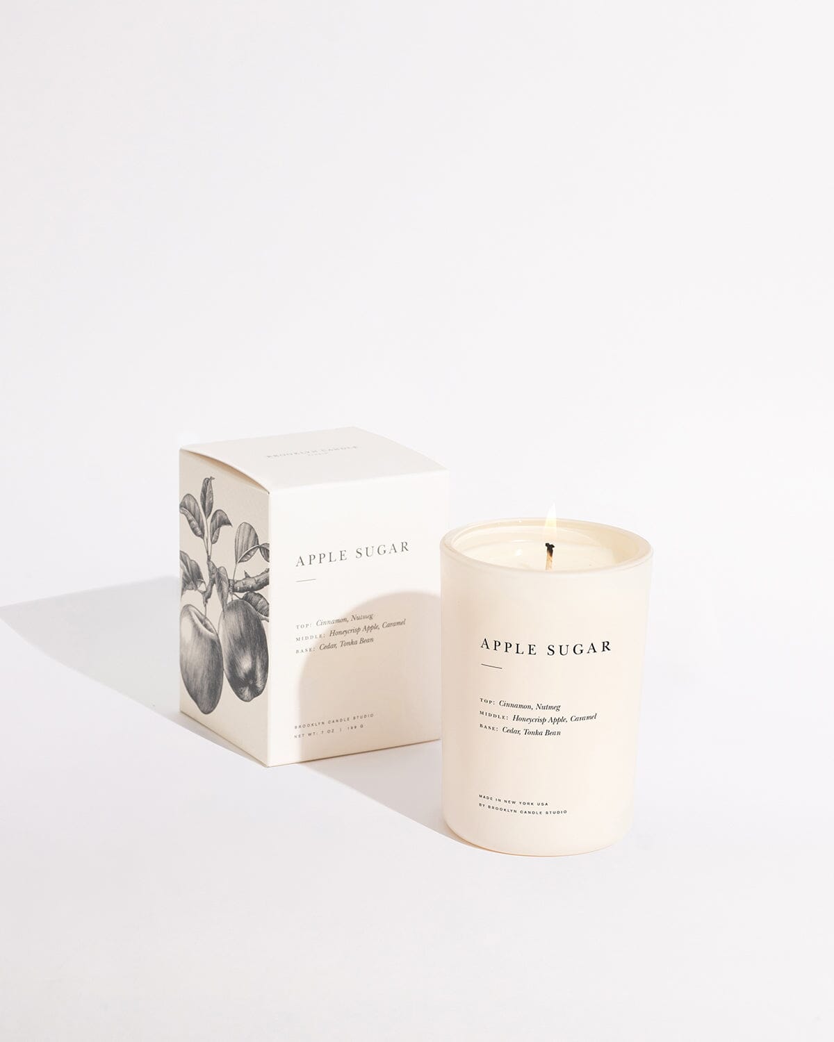 Limited Edition Apple Sugar Candle Limited Edition Brooklyn Candle Studio 