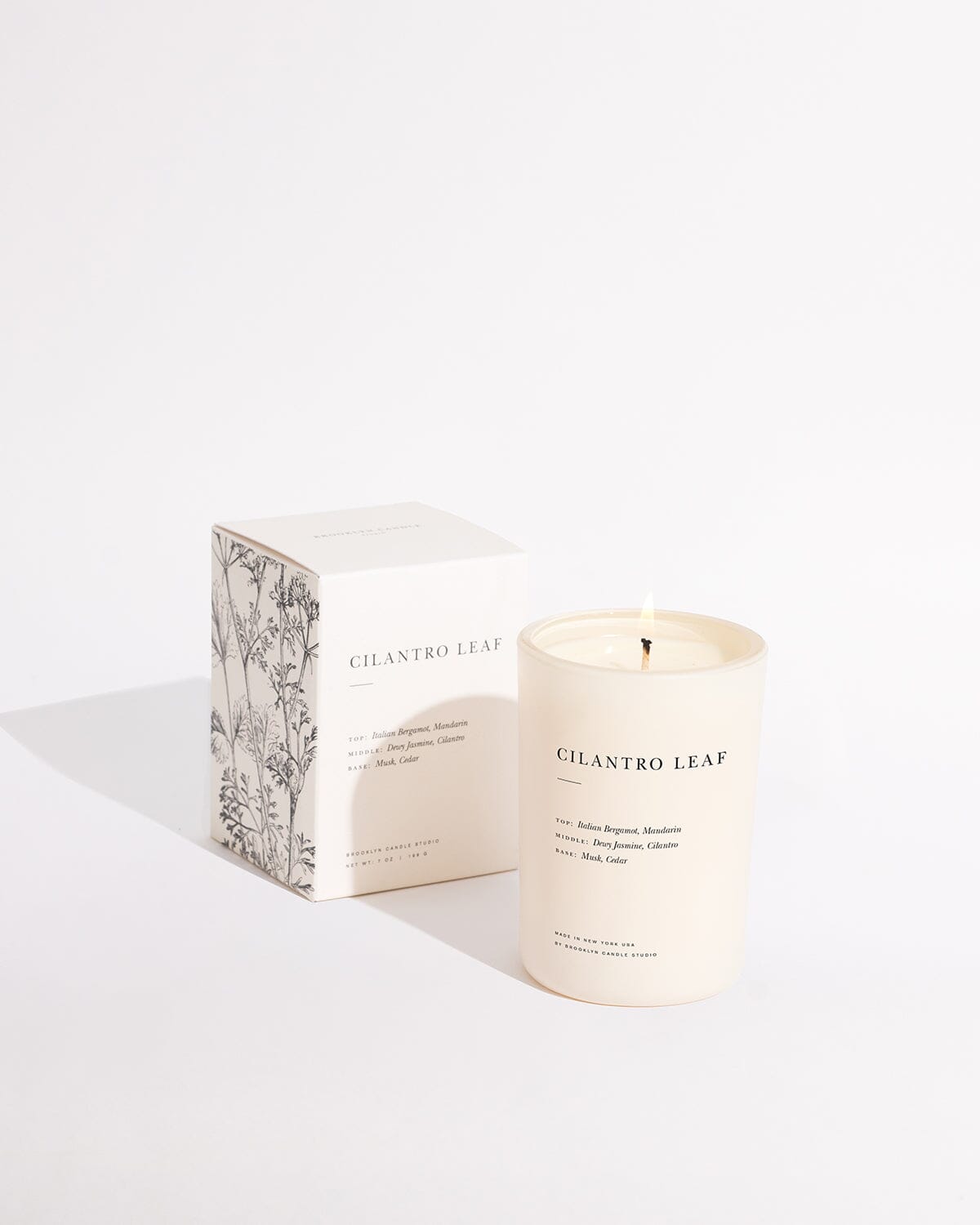 Limited Edition Cilantro Leaf Candle Limited Edition Brooklyn Candle Studio 