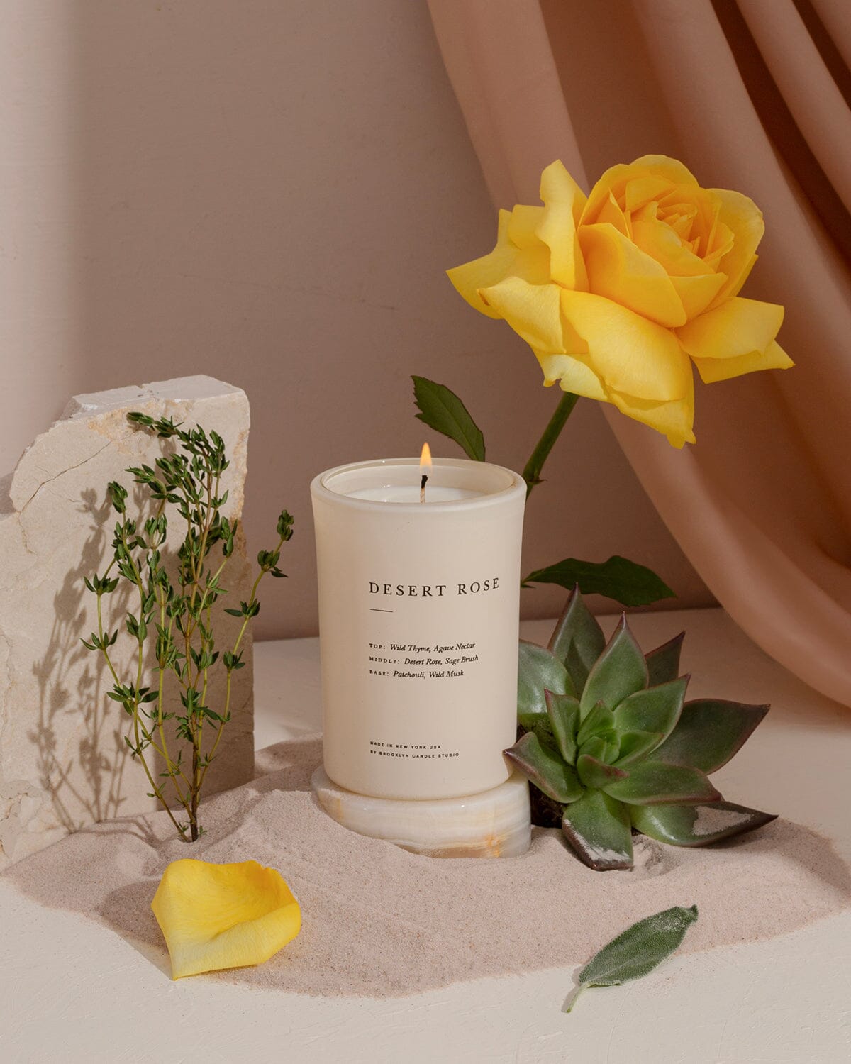 Limited Edition Desert Rose Candle Limited Edition Brooklyn Candle Studio 