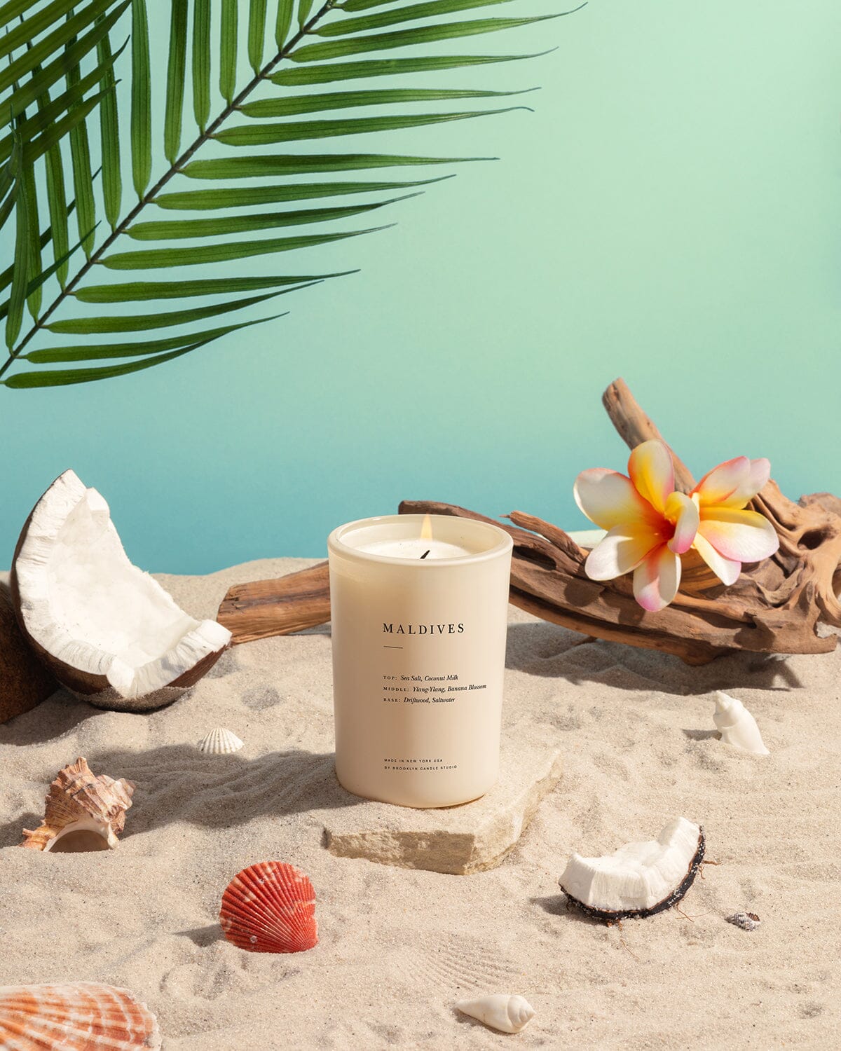 Limited Edition Maldives Candle First Friday Flames 2026 Brooklyn Candle Studio 