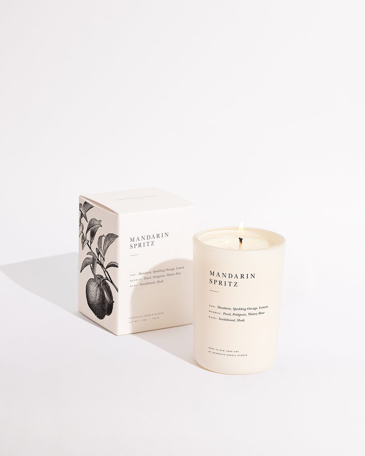 Limited Edition Mandarin Spritz Candle Limited Edition Brooklyn Candle Studio 