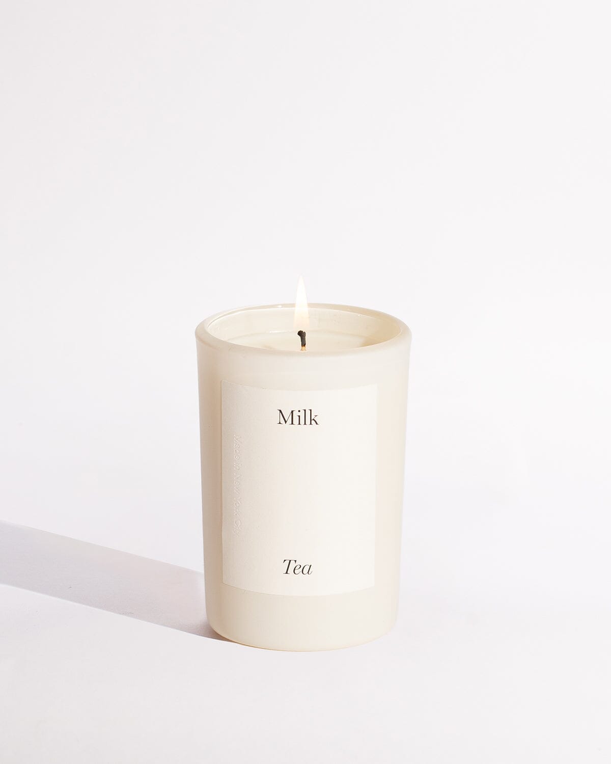 August: Limited Edition Milk Tea Candle Limited Edition Brooklyn Candle Studio 