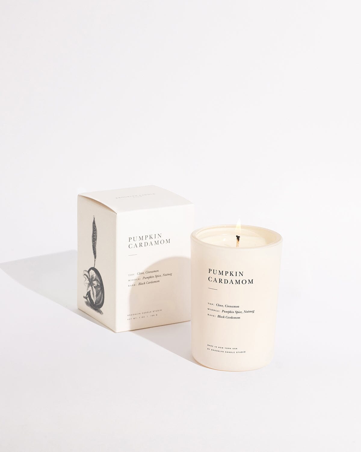 Limited Edition Pumpkin Cardamom Candle Limited Edition Brooklyn Candle Studio 