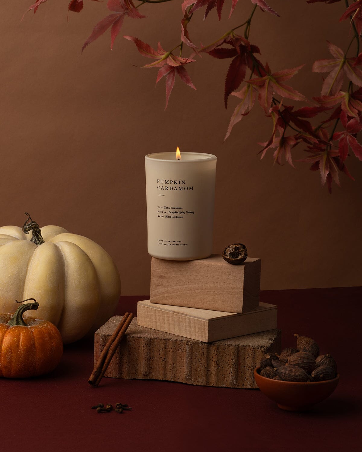 Limited Edition Pumpkin Cardamom Candle Limited Edition Brooklyn Candle Studio 