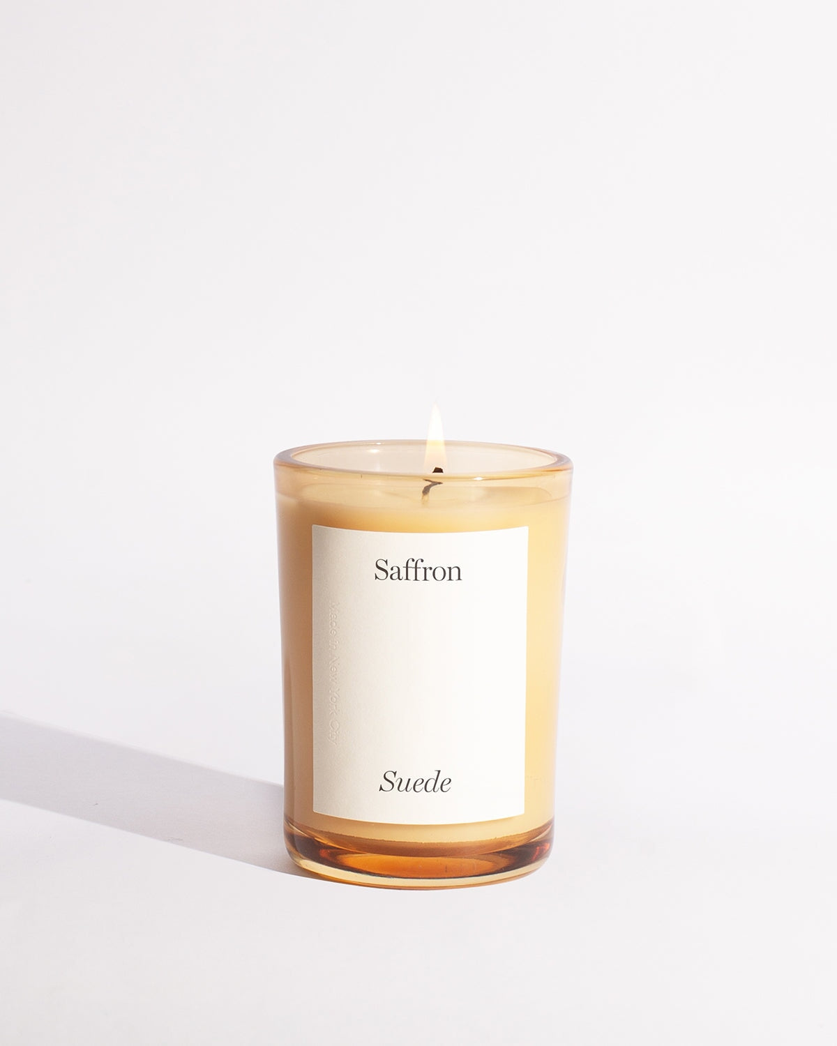 Limited Edition Saffron Suede Candle Limited Edition Brooklyn Candle Studio 