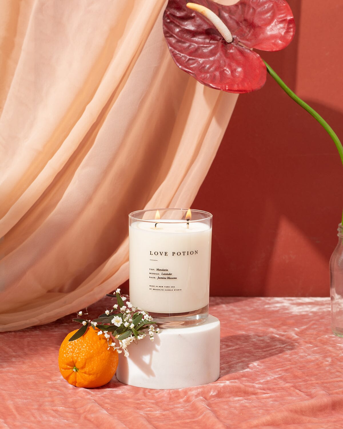 Love Potion Classic 2-Wick Candle Escapist Collection Brooklyn Candle Studio 