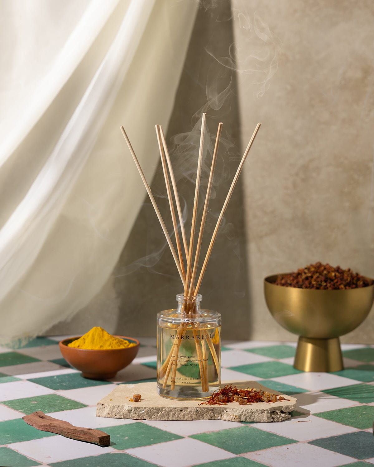 Marrakech Reed Diffuser Reed Diffusers Brooklyn Candle Studio 