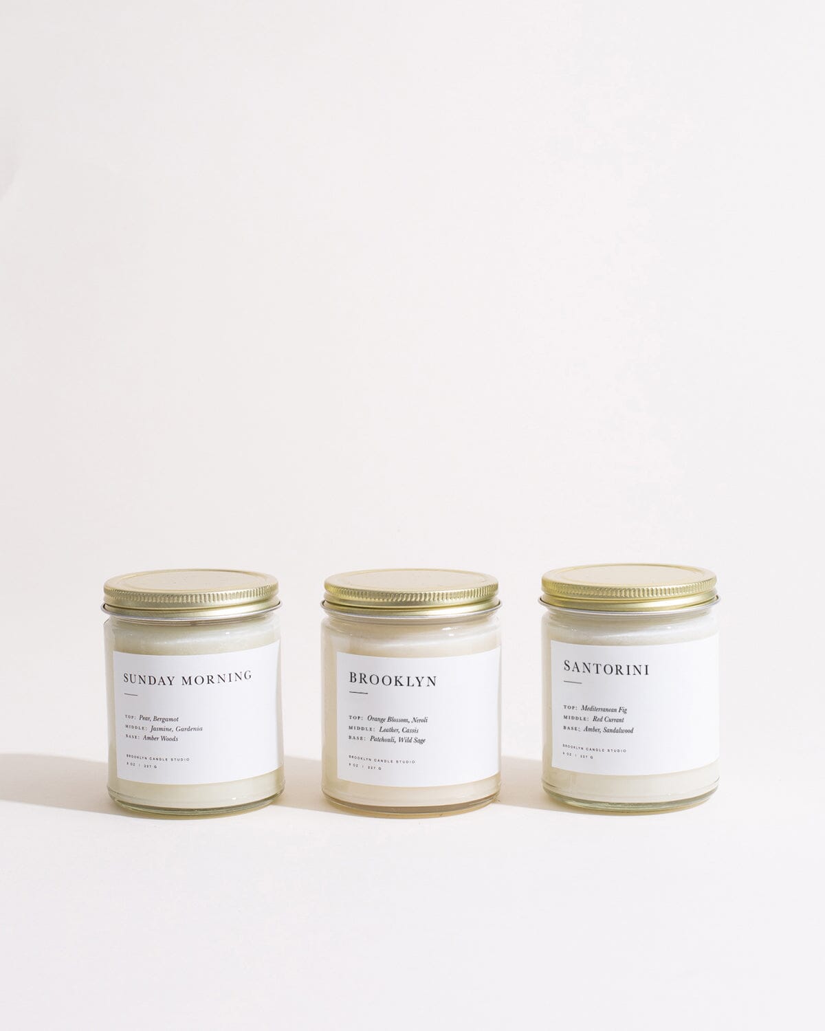 Pick 3 Jar Candles Minimalist Brooklyn Candle Studio 