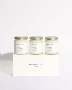 Example: Pick 3 Jar Candles Gift Set