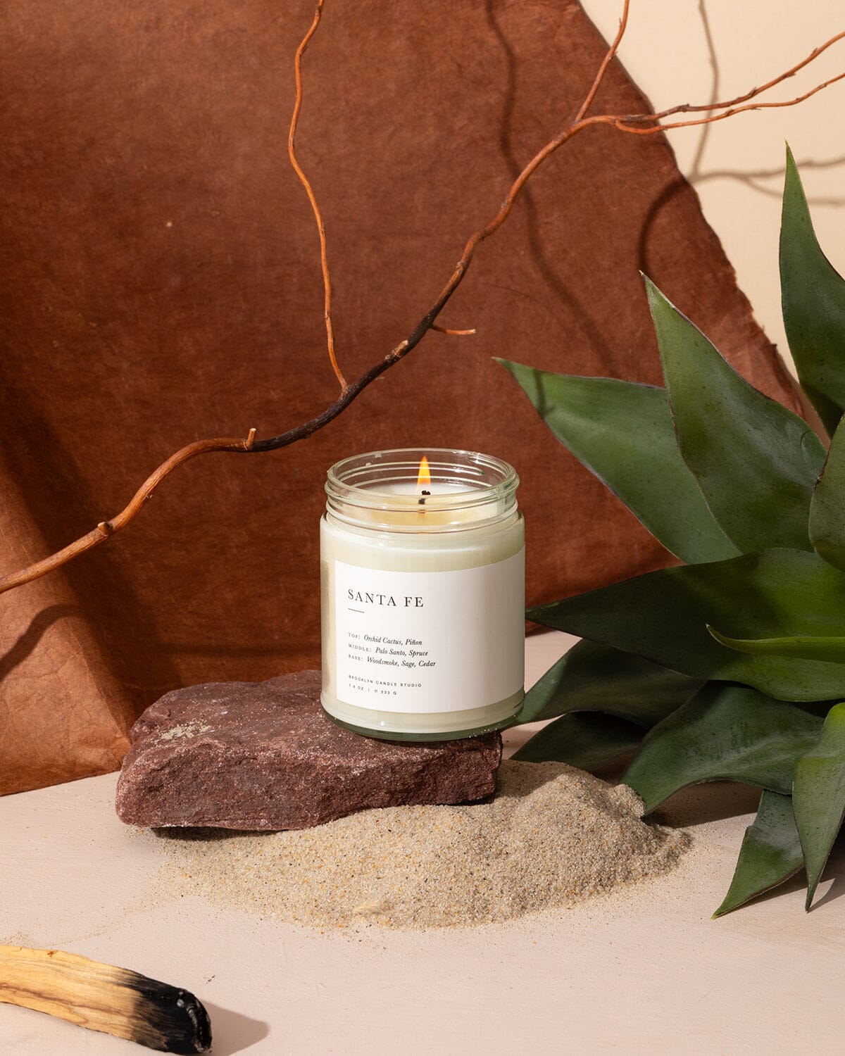 Santa Fe Jar Candle Minimalist Brooklyn Candle Studio 