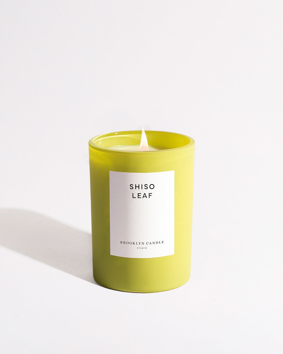 Shiso Leaf Summer Edition Candle Herbarium Collection Brooklyn Candle Studio 