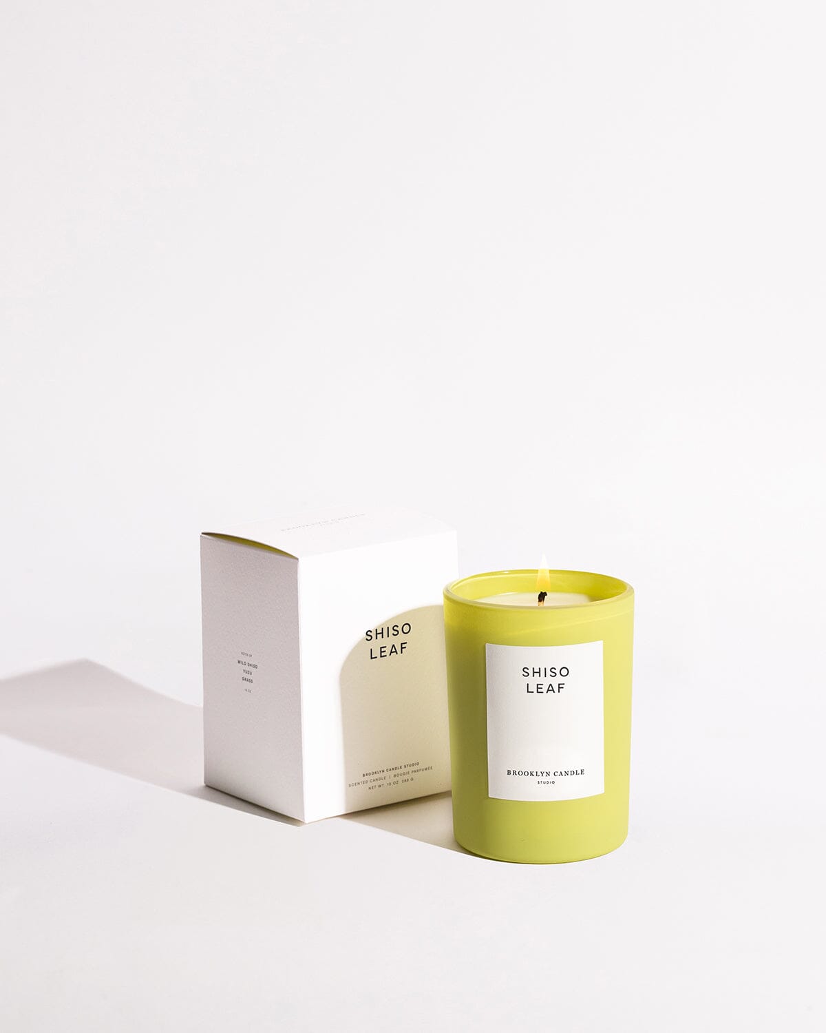 Shiso Leaf Summer Edition Candle Herbarium Collection Brooklyn Candle Studio 