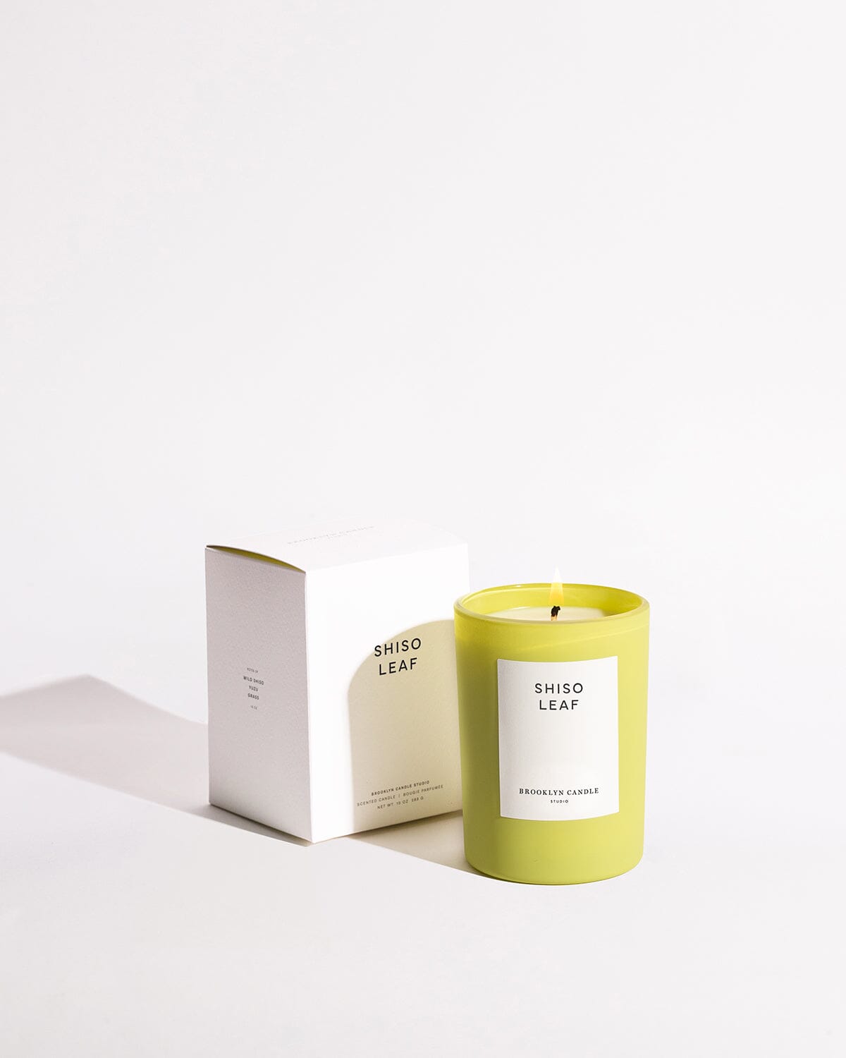 Shiso Leaf Limited Edition Candle Herbarium Collection Brooklyn Candle Studio 