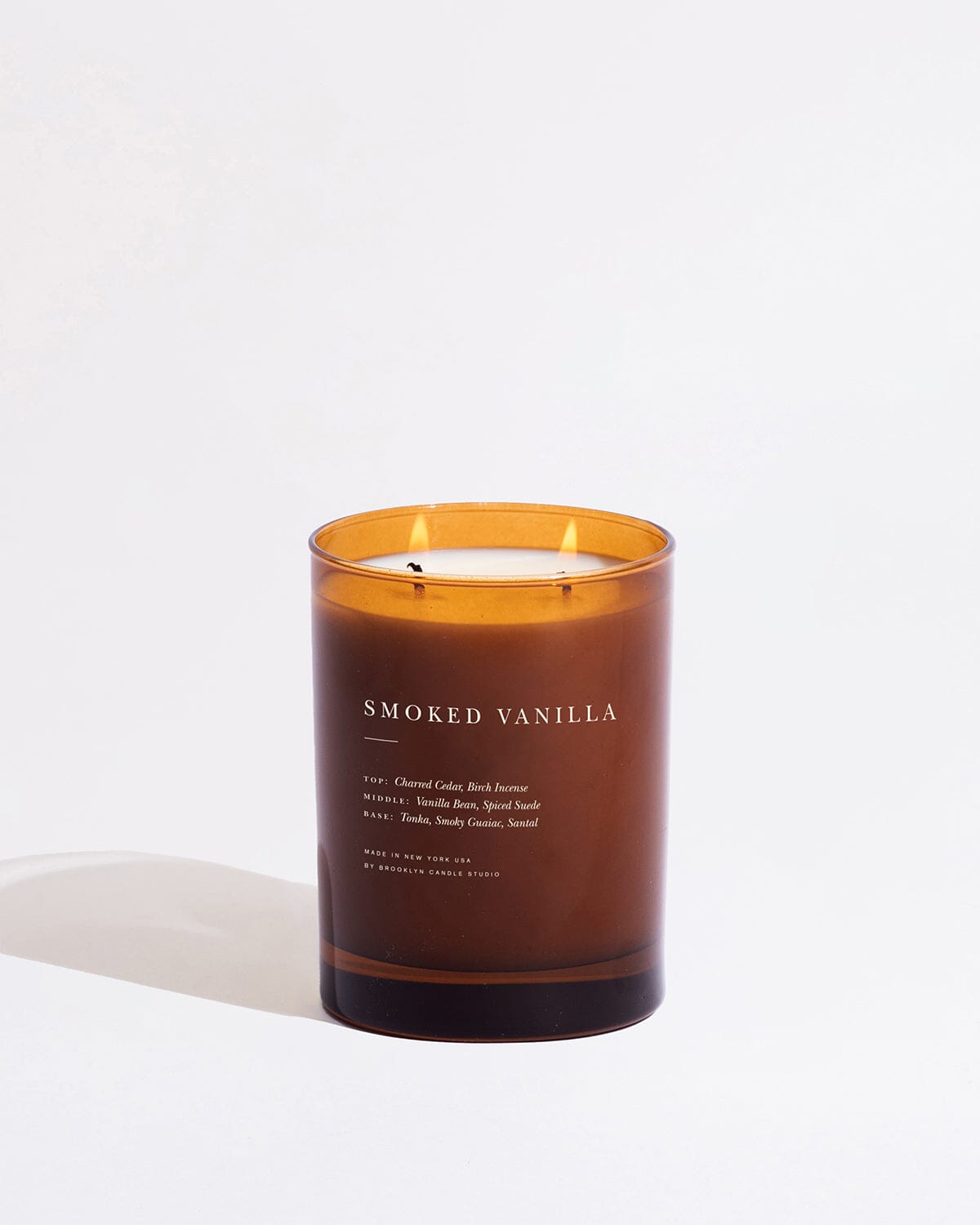 Smoked Vanilla 2-Wick Candle Limited Edition Brooklyn Candle Studio 