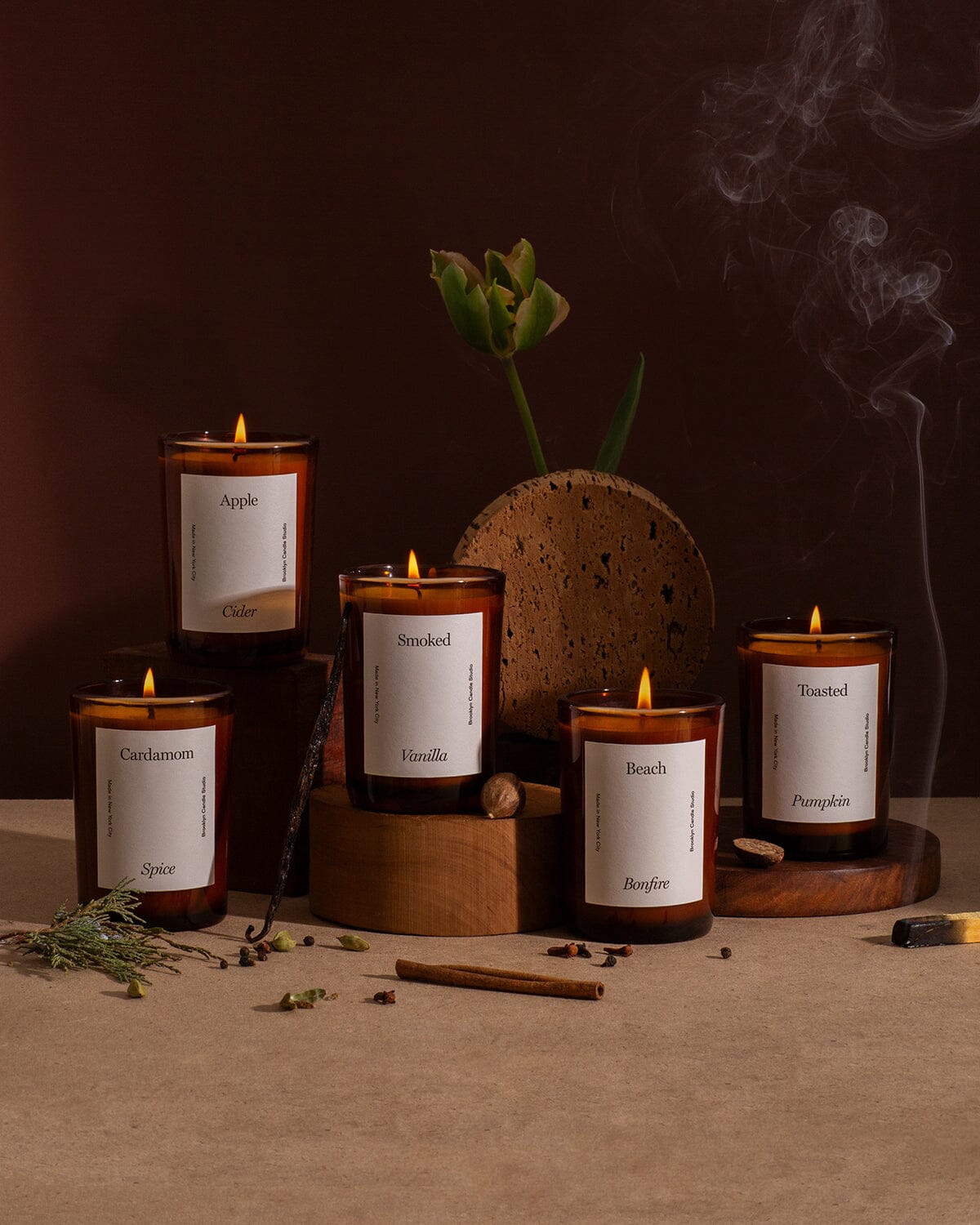 Smoked Vanilla Limited Edition Candle Limited Edition Brooklyn Candle Studio 