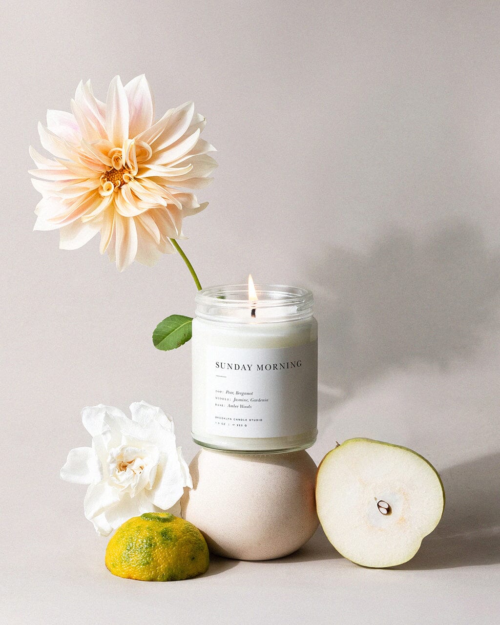 Brooklyn Candle Studio Sunday Morning Minimalist Candle
