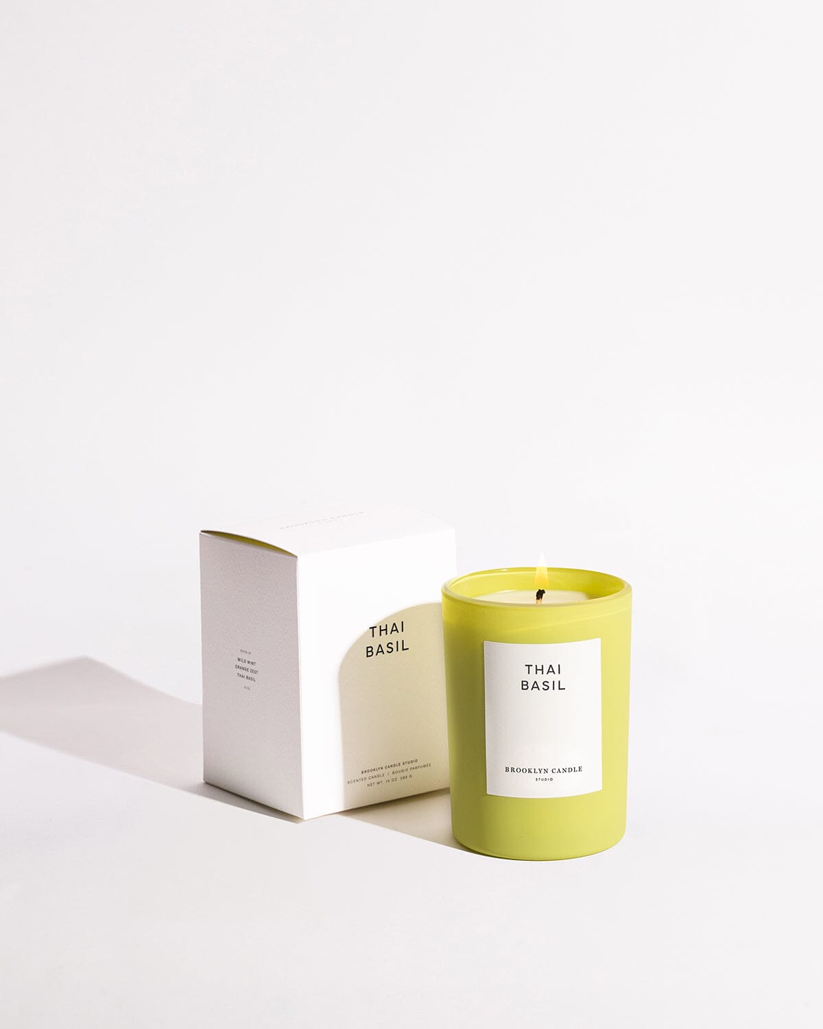 Thai Basil Limited Edition Candle Herbarium Collection Brooklyn Candle Studio 