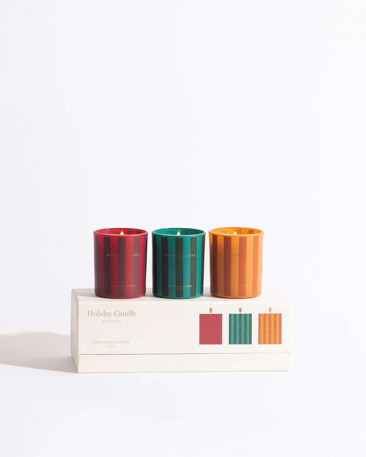 The Holiday Rituals Candle Trio Gift Set Limited Edition Brooklyn Candle Studio 