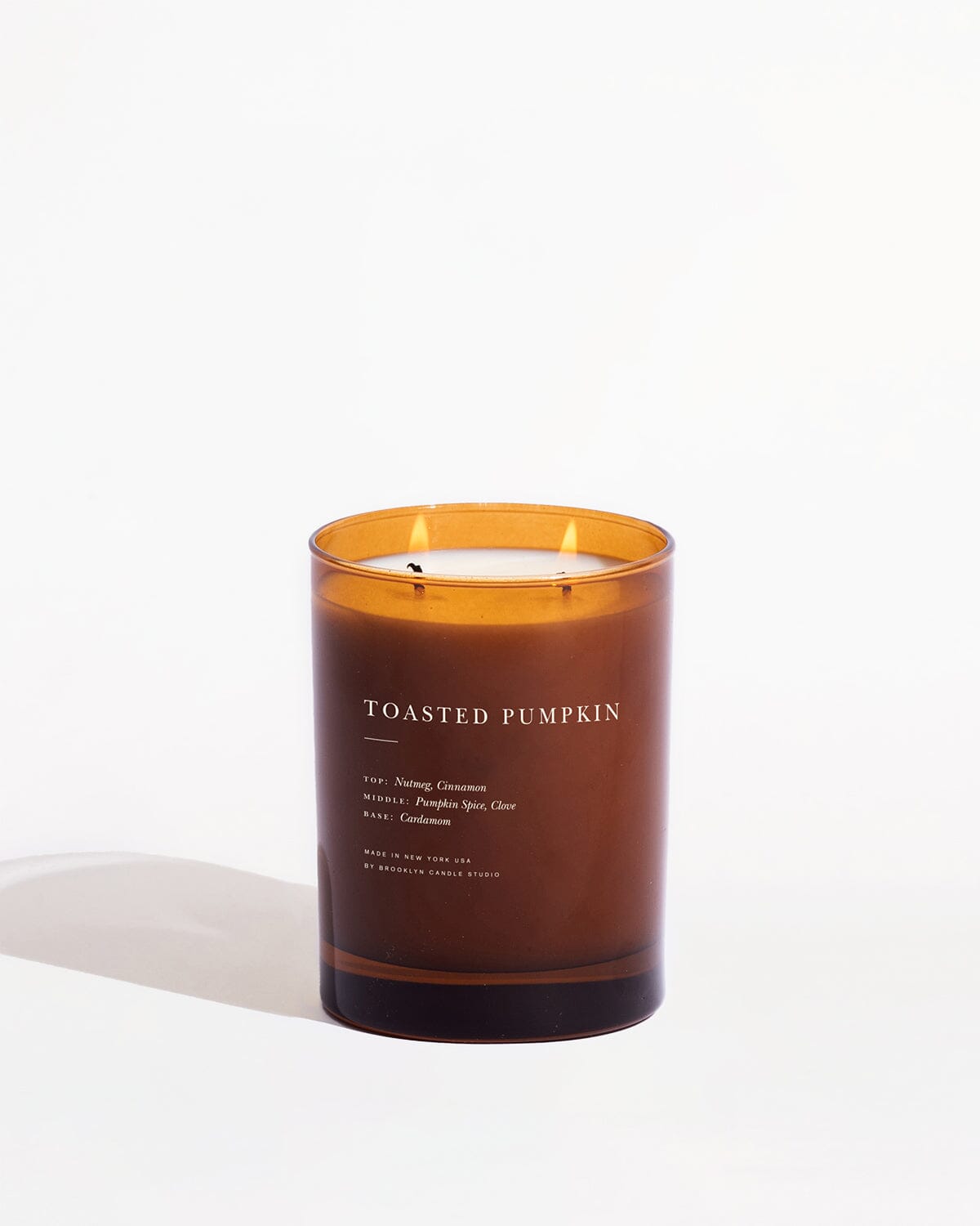 Toasted Pumpkin 2-Wick Candle 2026 Cabin Collection Brooklyn Candle Studio 
