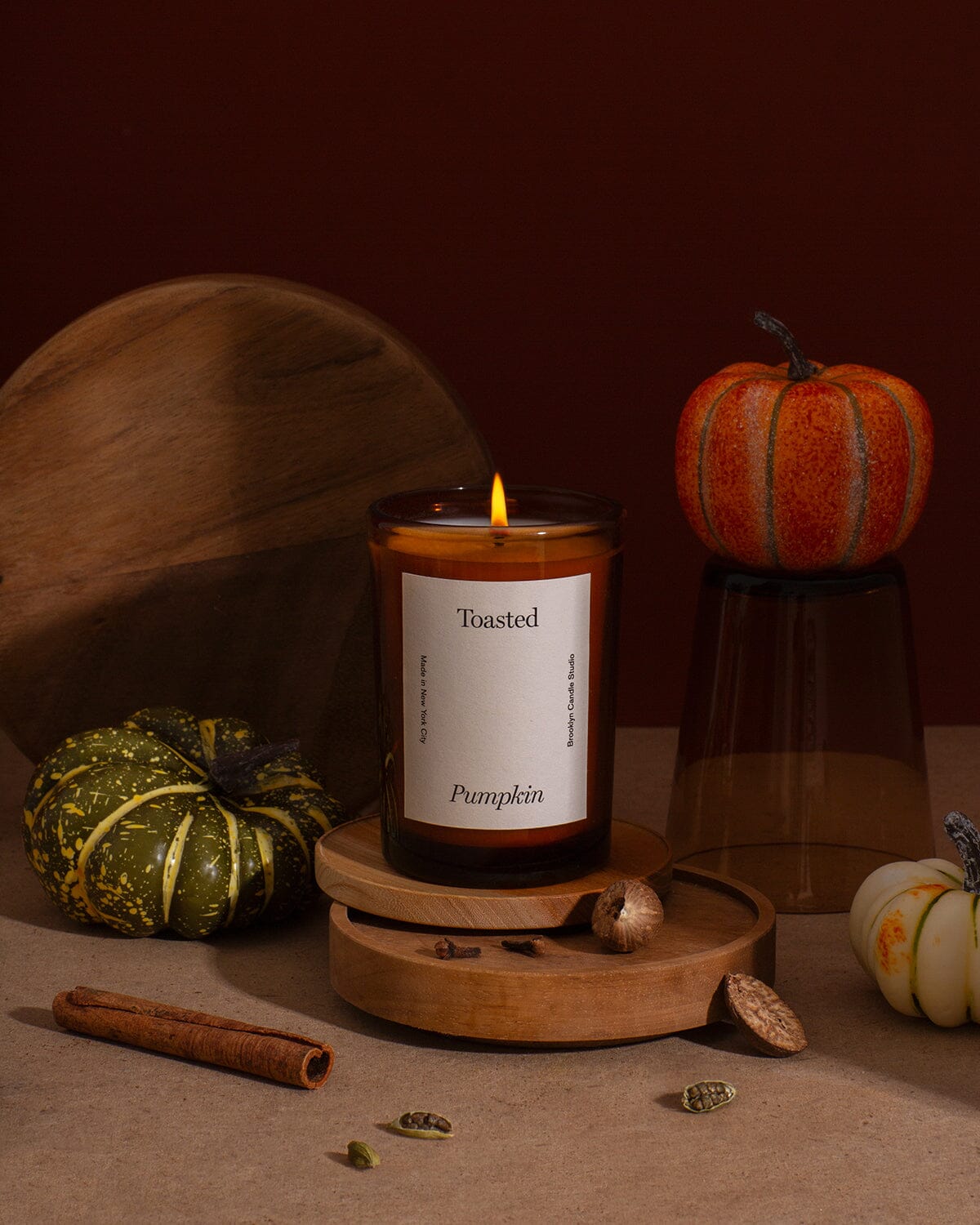 Toasted Pumpkin Limited Edition Candle Limited Edition Brooklyn Candle Studio 