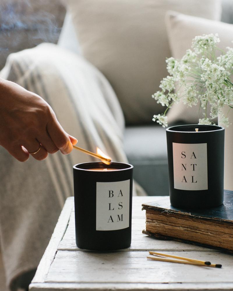 Balsam Noir Candle Noir Collection Brooklyn Candle Studio 