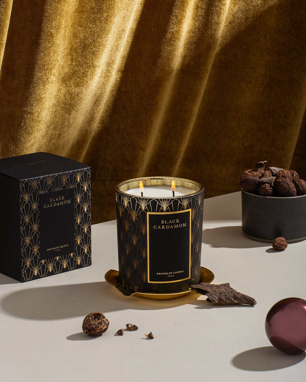 Black Cardamom Holiday Candle – Brooklyn Candle Studio