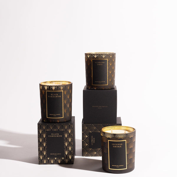 Black Tie Holiday 2-Wick Candle Bundle ($126 Value) – Brooklyn