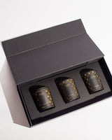 Black Tie Mini Holiday Candle Trio Limited Edition Brooklyn Candle Studio 