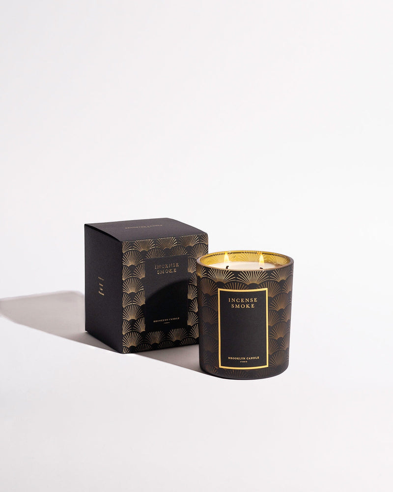 Incense Smoke Holiday Candle Limited Edition Brooklyn Candle Studio 