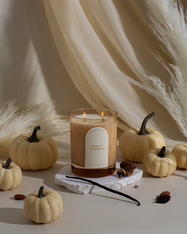 Limited Edition Ghost Pumpkin Candle Limited Edition Brooklyn Candle Studio 