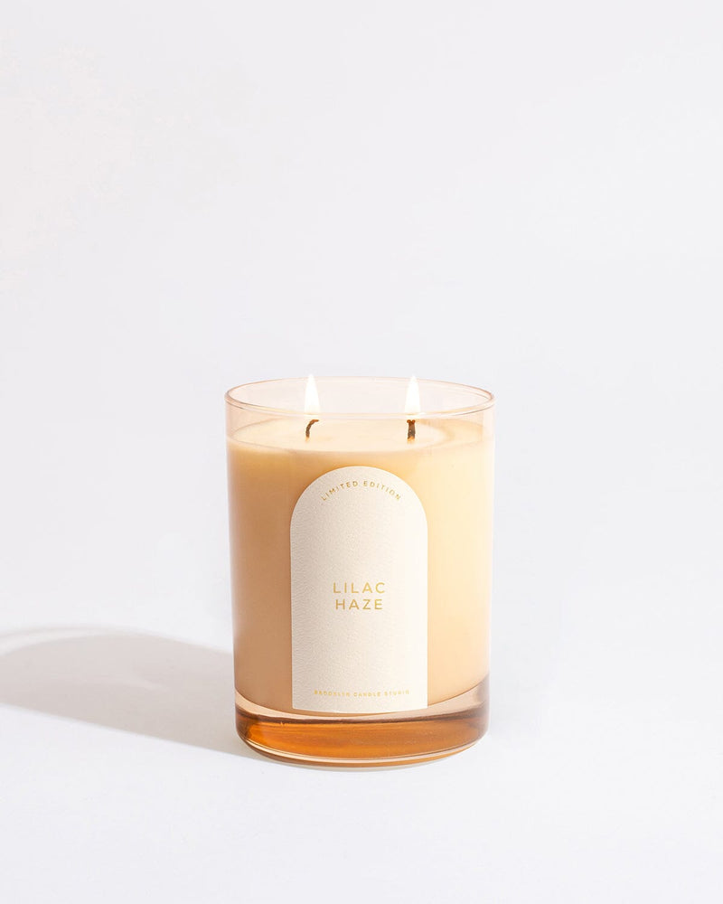 Limited Edition Lilac Haze Candle Minimalist Brooklyn Candle Studio 