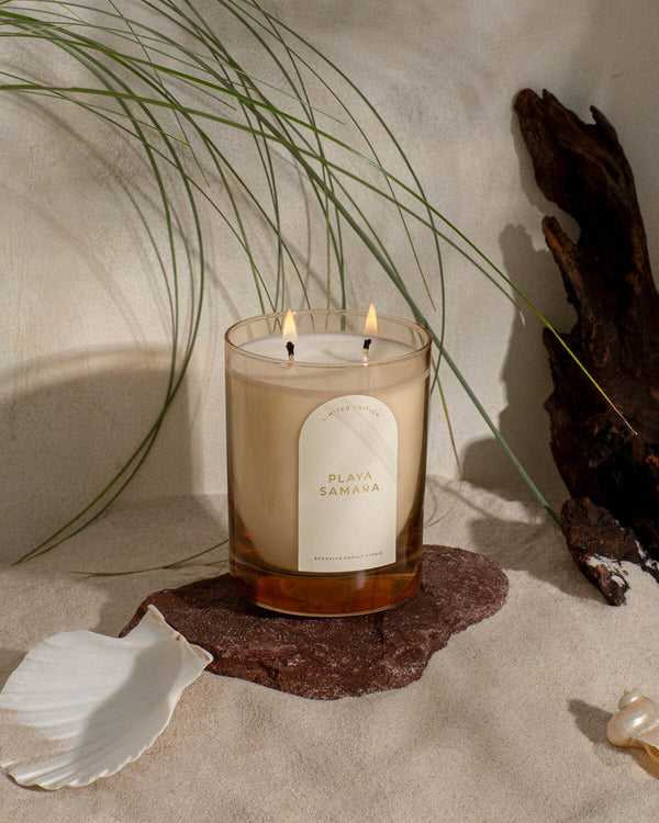 Limited Edition Playa Samara Candle Minimalist Brooklyn Candle Studio 