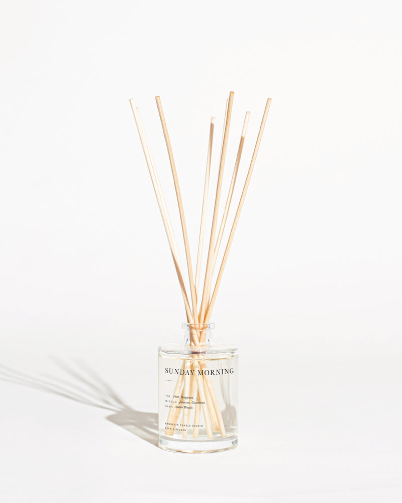 Sunday Morning Reed Diffuser Brooklyn Candle Studio 